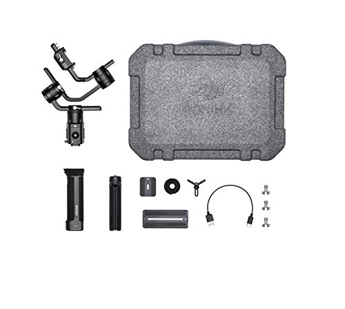 Dji Ronin-S Handheld Camera Stabilizer, Video Stabilizer 3-Axis, Max Operating Speed 75 Kph, Tested Payload Capacity 3.6 Kg, Max Battery Life 12 Hrs, Professional Stability, Innovative Design #TOP4