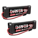 ✅【Spezifikation】- Material: NIMH; Batterie spannung: 8,4V; Kapazität: 3600mAh; Stecker: TRAXCAS Stecker(2 packs).