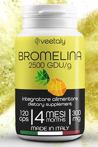 Bromelina Forte 120 Capsule Vegane