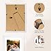 FIXSMITH 5x7 Picture Frame Bulk-4 Pack, Photo Frame with HD Plexiglass, Display Pictures 4x6 with Mat or 5x7 Without Mat, White Picture Frames Collage Wall Decor, Wall & Tabletop Picture Frames