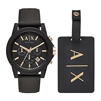 Armani Exchange Men's AX7105 Chronograph Quartz Black Male Watch