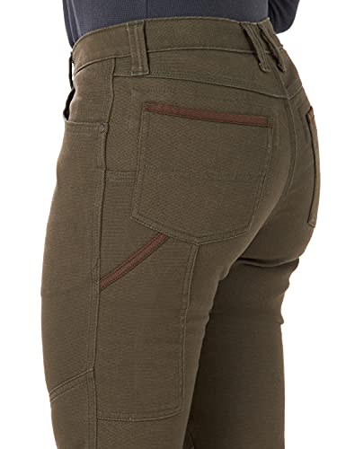 Wrangler Riggs Workwear Women's Tough Layers Utility Pant, Loden, 8-30 #TOP4