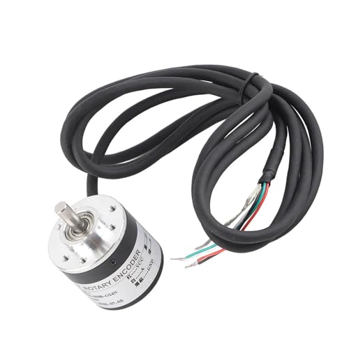 Industrial Automation Equipment 600P/R Magnetoelectric Incremental Rotation Encoder 5V‑24V 2‑Phases Shaft 6mm Encoder