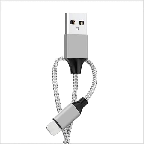6 ft Phone Charger Nylon Braided Fast Charging Lig-ning Cable Compatible Phone 14Pro 14 13Pro 13 12Pro 12