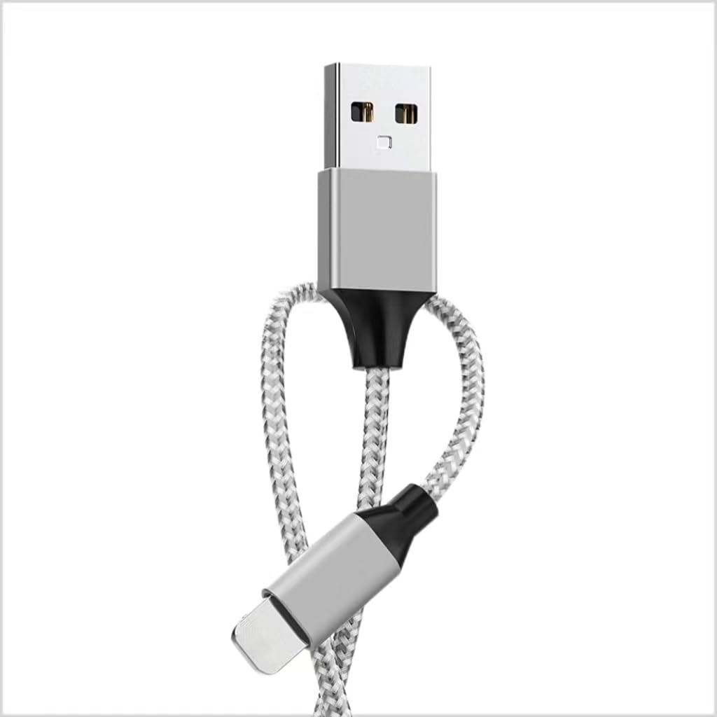 6 ft Phone Charger Nylon Braided Fast Charging Lig-ning Cable Compatible Phone 14Pro 14 13Pro 13 12Pro 12