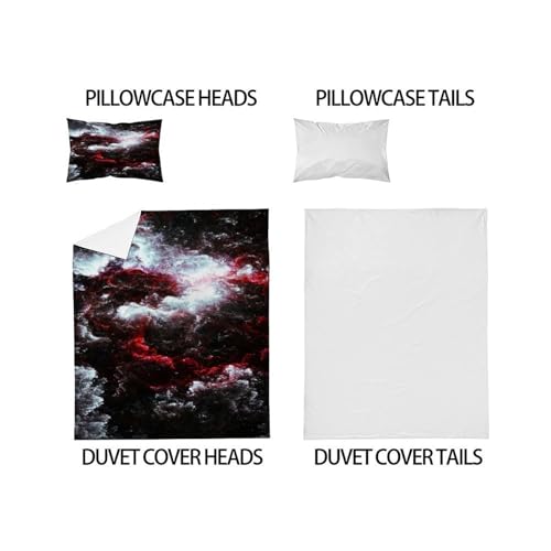 Parure de lit microfibre anti-plis space theme comprenant une housse de couette 1 place - 5