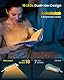 Glocusent Posh Premium Leselampe Buch Klemme mit Timer, 16 LED Wiederaufladbar Buchlampe, Laufzeit 160 Stunden, 1800K augenschonend Leselicht, 3 Farben & 5 Helligkeitsstufen, perfekt für Leser