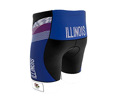 Shorts de ciclismo Illinois Bike para hombre miniatura 1
