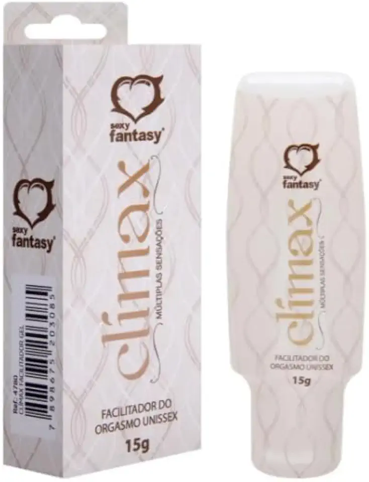 Gel Facilitador do Orgasmo Unissex Clímax 15g - Sexy Fantasy