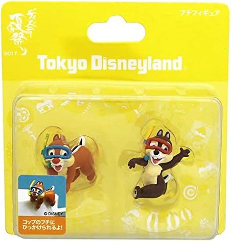Amazon チップ デール ディズニー 夏祭り プチフィギュア 17 東京ディズニーリゾート限定 コップのふち飾り フィギュア ドール 通販