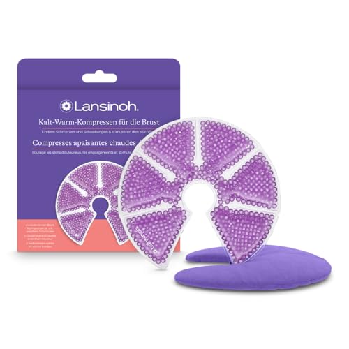 Lansinoh I Compresses apaisantes 3 en 1 chaud/froid