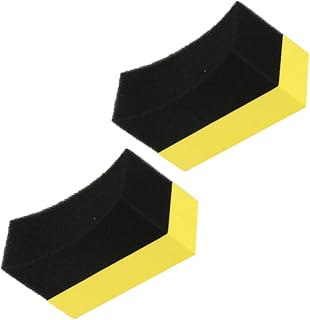 VICASKY 2Pcs Esponja De Depilação Para Carro Limpador De Roda De Carro Esponja De Lavagem De Carro Bloco De Esponja De Polimento Esponja De Espuma Limpadores De Carro Esponjas De Limpeza
