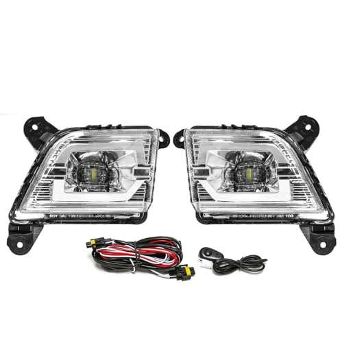 Feux anti-brouillard DRL anti-condensation pour Chevrolet Silverado 2019-2022 LED