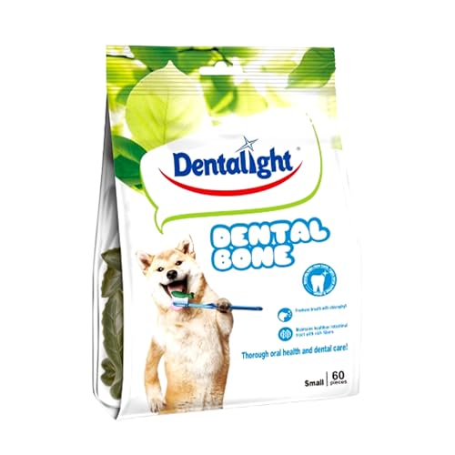 Image of Gnawlers Dental Bone | Dog Treats | Small | 60 in 1 | by Dogsncats