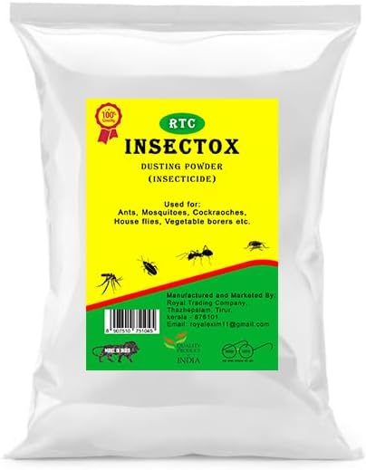 Insectox - Dusting Powder - Ant, Mosquito, Flies, Cockroach, Borer Control - 250g