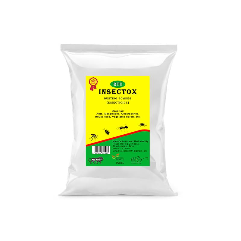Insectox - Dusting Powder - Ant, Mosquito, Flies, Cockroach, Borer Control - 250g