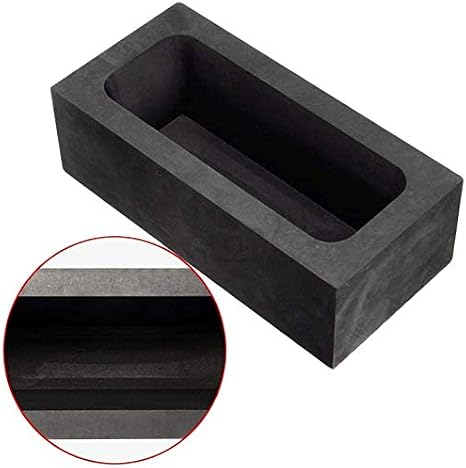 55x37x20mm Graphite Crucible Casting Ingot Bar Molds Tools Melting Ingot Mold for Gold Silver Metal