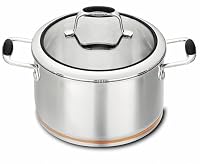 Scanpan Coppernox Dutch Oven Casserole, 4.8 Litre Capacity, Multicolour