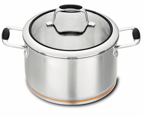 Scanpan Coppernox Dutch Oven Casserole, 4.8 Litre Capacity, Multicolour
