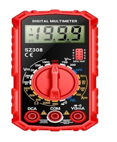 Multimètre numérique SZ308 pour localiser un court-circuit rapidement avec le buzzer 10A