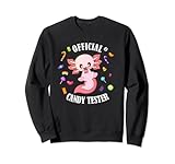 Photo Gallery candy tester ufficiale lollipop axolotl candy halloween felpa Photo Gallery candy tester ufficiale lollipop axolotl candy halloween felpa