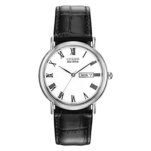 Citizen Reloj Analógico para Hombre de Cuarzo con Correa en Cuero BM8240-11A