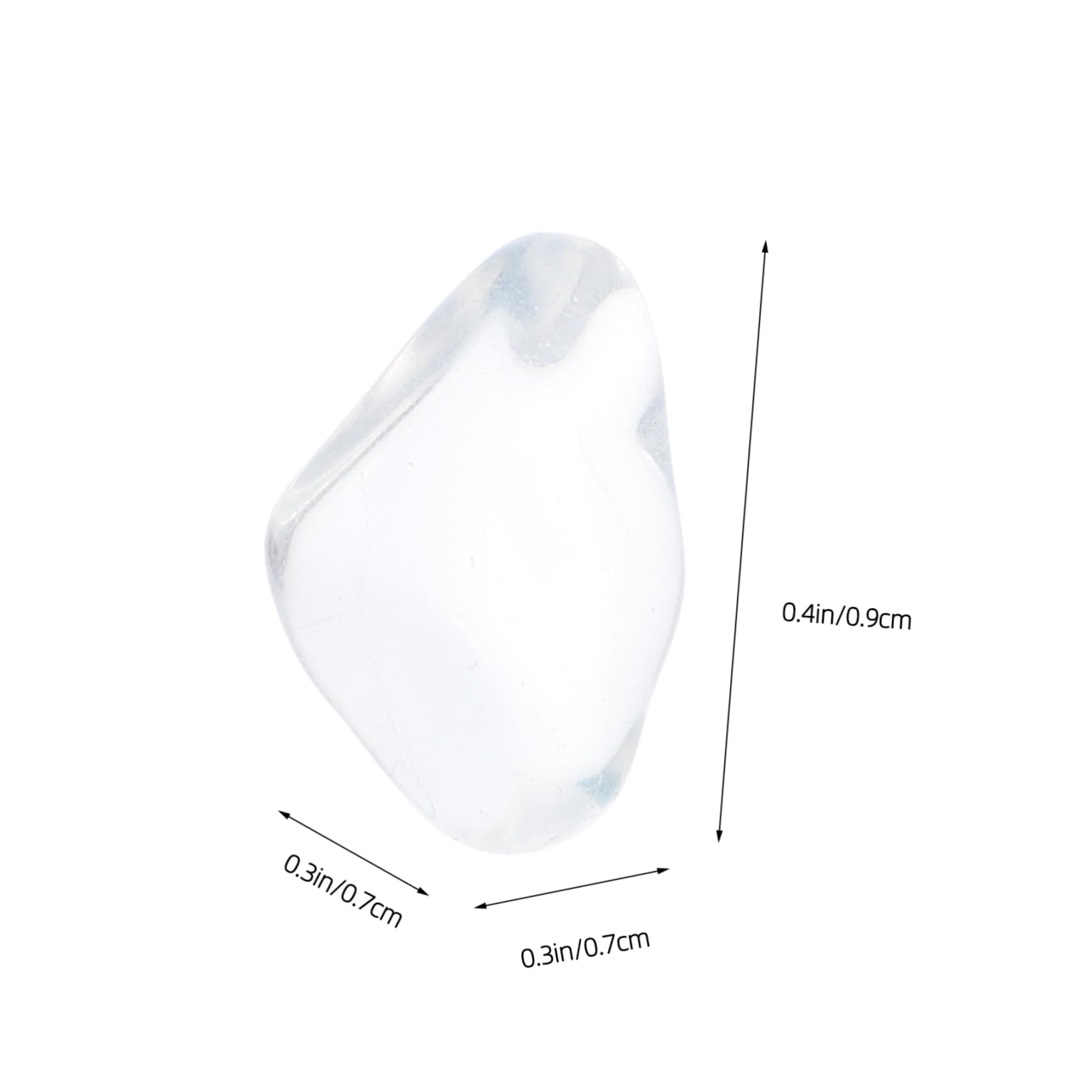 Garneck Crystal Gravel Ornaments Set for DIY Fish Tank Decorations Garden Stones Flowerpot Decor Delicate Aquarium Pebbles