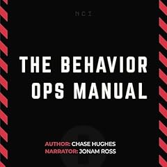 The Behavior Ops Manual Audiolibro Por Chase Hughes arte de portada