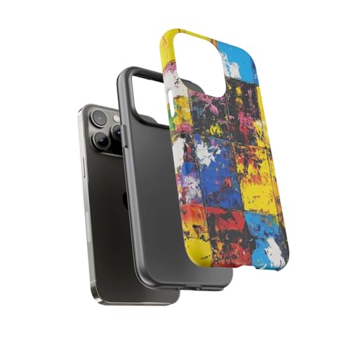Coque iPhone 14 Pro Max jaune rigide mate haute protection - 3