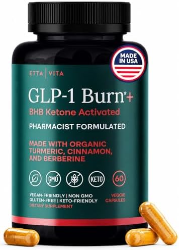 Keto Burn & GLP-1 Supplement Weight Loss for Women and Men - Appe...