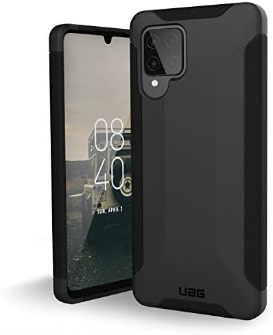 URBAN ARMOR GEAR UAG Designed for Samsung Galaxy A42 5G (SM-A426) Case Scout Rugged Sleek Shockproof Lightweight Military Drop Tested Protective Cover, Black