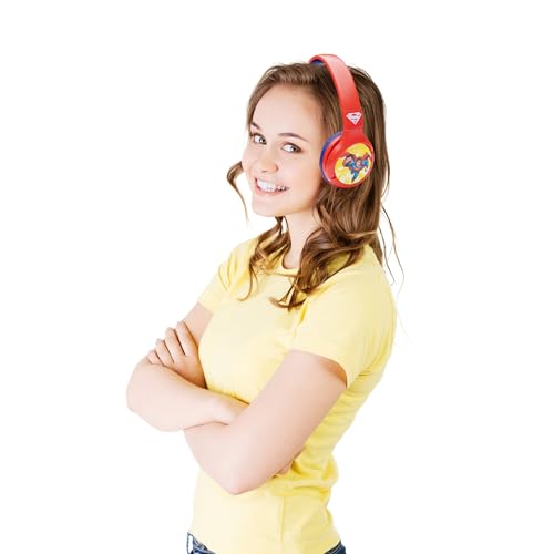 Casque 2 en 1 Superman Bluetooth et Filaire avec limitation de son - vue 8