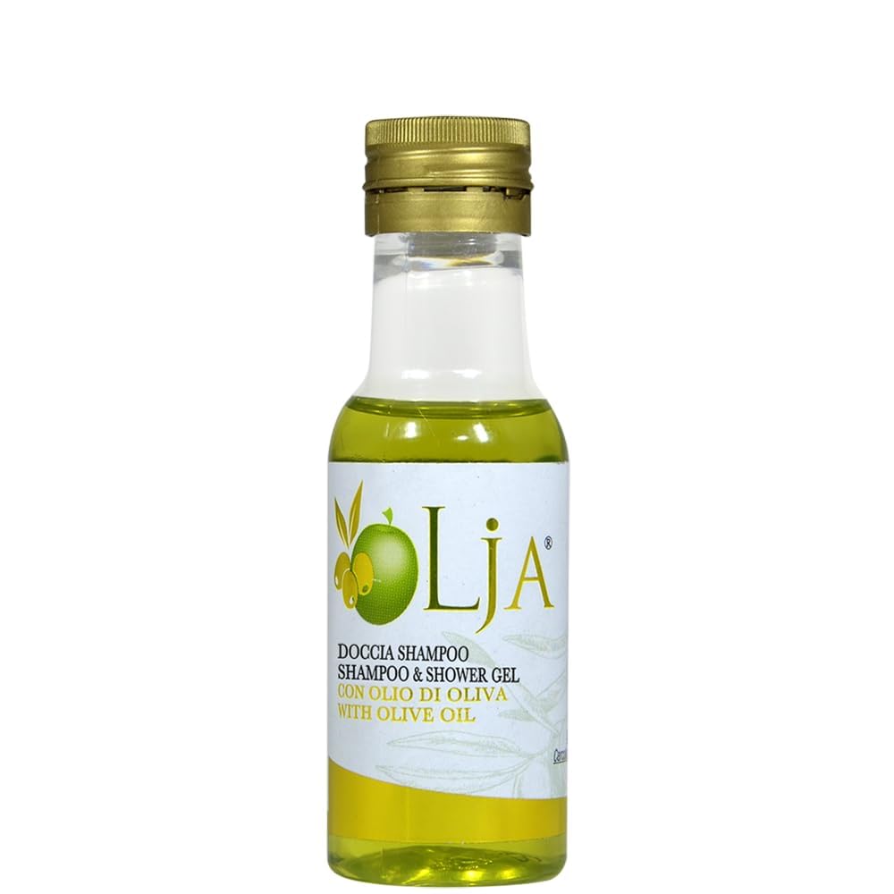 Linea Cortesia Olja 280 Pezzi Doccia/Shampoo, Flacone da 30ml, Doccia Shampoo all'Olio Extravergine di Oliva, Idrata e Gradevolemente Profumata