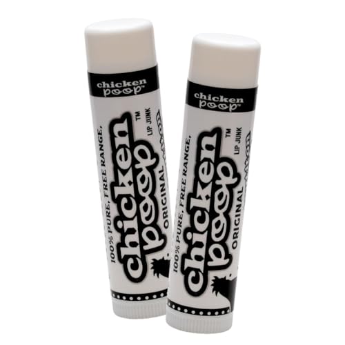 Chicken Poop Original Lip Balm | Natural Moisturizing Lip Treatment with Beeswax & Essential Oils | Lavender Flavor | Funny Name Serious Moisture | PetroleumFree ParabenFree Lip Care (2)