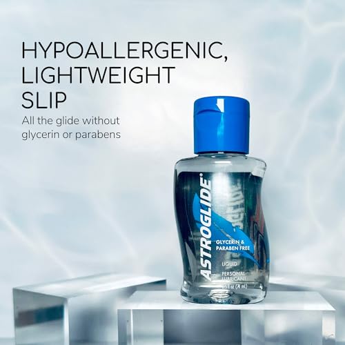Image of Astroglide Glycerin & Paraben Free Liquid, Water Based Personal Lubricant, 2.5 oz.