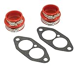 EMPI 3230 Dual Port Installation Kit with Intake Gaskets Intake Boots and Intake Clamps VW Dune Buggy Bug Ghia Thing Trike Baja Bus Sand Rail