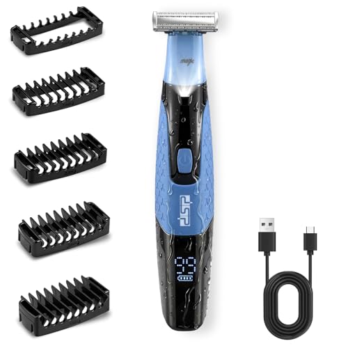 Rasoir électrique pour homme et ado DSP, tondeuse visage et corps étanche