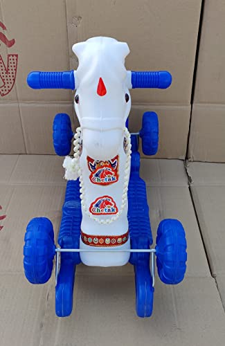 OH-BABY-CHETAK-Horse-with-Rocking-Function-Virgin-First-Class-Plastic-for-Your-Kids-Blue