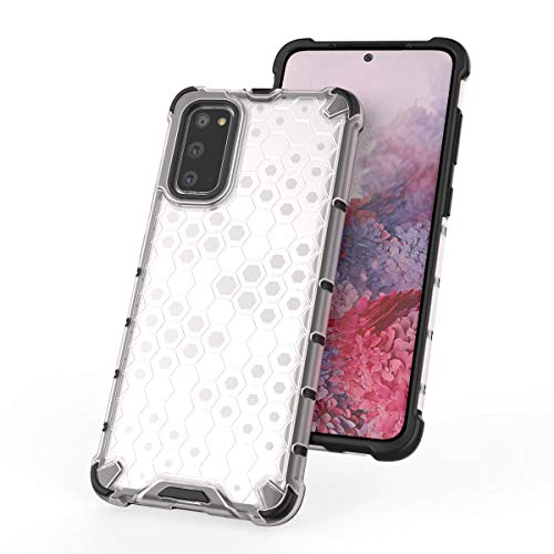 Image of Glasgow Back Case Cover for Samsung Galaxy S20 Shockproof Military Grade Back Cover - Black