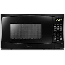 Danby DBMW1120BB 1.1 Cu.Ft. ميكروويف كونترتوب باللون الأسود - 1000 واط ، ميكروويف بحجم الأسرة مع باب زر ضغط