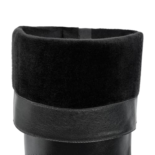 Image of Modatope Knee High Boots Women Square Toe Chunky Heel Fashion Tall Boots | Block Heel Gogo Boots with Side Zipper,Fashion Heeled Fall Winter Boots,Long Dressy Boots for Women