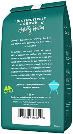 Joffrey's Coffee - Disney Mickey & Minnie S'mores Adventure, Disney Specialty Coffee Collection's Summer Seasonal Sips, Medium Roast, Toasty S'mores Flavor, Brew or French Press (Whole Bean, 11 oz)