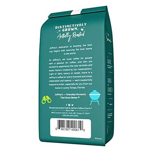 Joffrey's Coffee - Disney Mickey & Minnie S'mores Adventure, Disney Specialty Coffee Collection's Summer Seasonal Sips, Medium Roast, Toasty S'mores Flavor, Brew or French Press (Whole Bean, 11 oz)