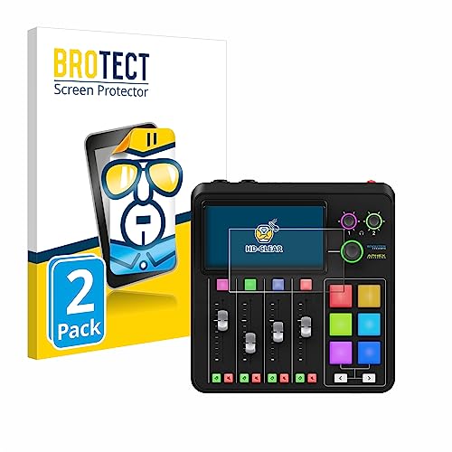 brotect 2-Pack Screen Protector compatible with Rode Rodecaster Duo - HD-Clear Protection Film