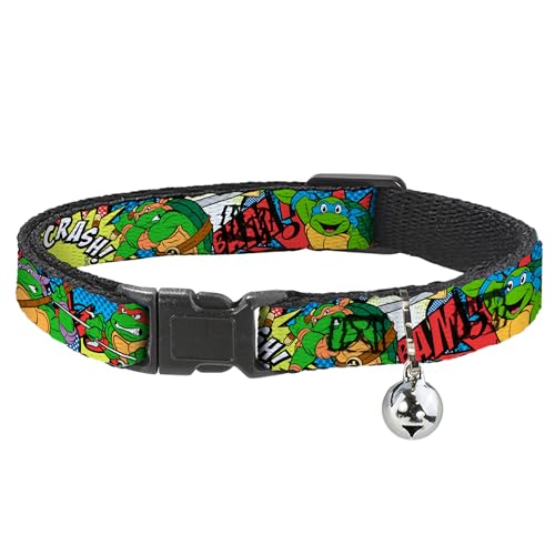 Collar de gato con campana ajustable para evitar pérdidas con clip de plástico resistente 2