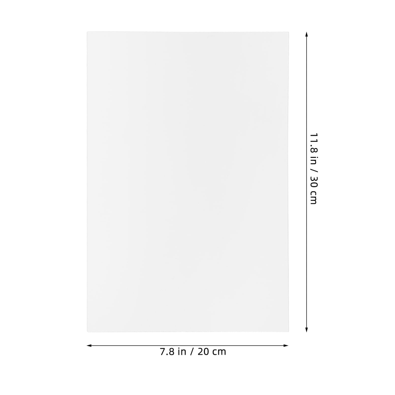 10 Stück Teiliges Ersatz Acrylplatten für Fotorahmen Hochtransparente Bastelplatten DIY Acrylblätter für Kreative Projekte und Ausstellungen