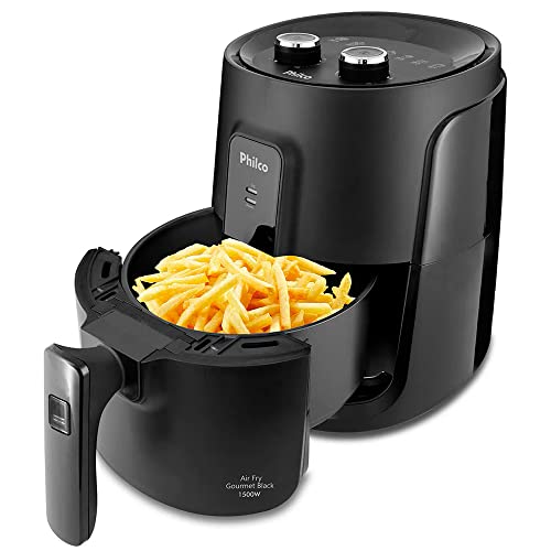 Fritadeira Philco Air Fry Gourmet Black PFR15P 4L 220V