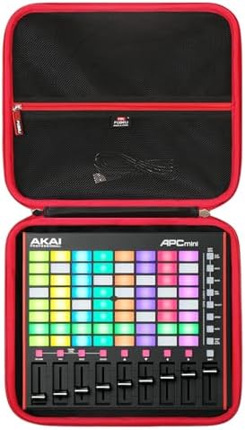 FBLFOBELI Hard Carrying Case for AKAI Professional APC Mini MK2 / MPD218 / MIDImix USB MIDI Pad Controller