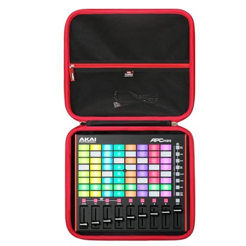 FBLFOBELI Hard Carrying Case for AKAI Professional APC Mini MK2 / MPD218 / MIDImix USB MIDI Pad Controller