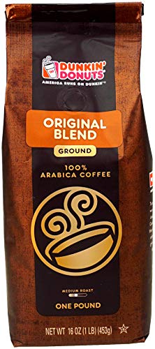 Dunkin' Donuts Café Molido - Tueste Medio - Mezcla Original - 453 Gramos